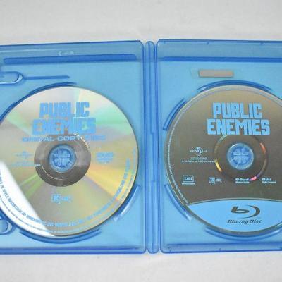 Public Enemies on Blu-ray. Rated R