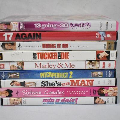 9 Movies on DVD: 13 Going on 30 -to- Win a Date with Tad Hamilton