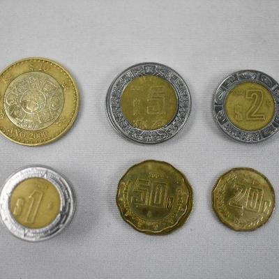16 pc Foreign Coins