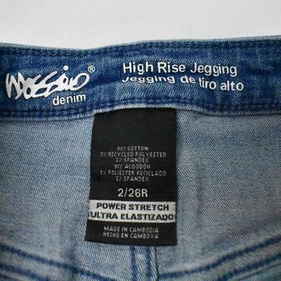 High Rise Jegging by Mossimo Denim size 2/26R
