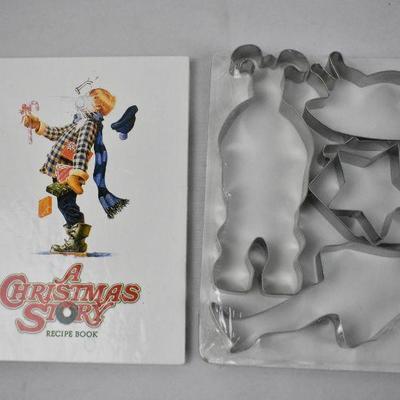 Christmas Story Recipe Book & Set of Cookie Cutters