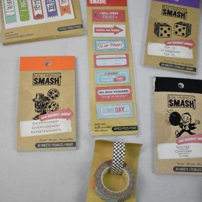 K&Company Smash Book & Lots of Accessories - New