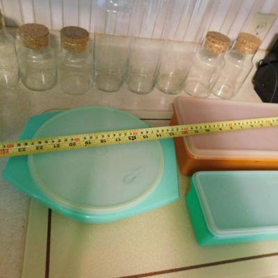 Vintage Tupperware Storage Containers Various Sizes and Shapes