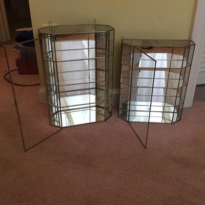 Lot 135 - Pair of Glass Display Cases