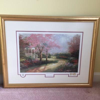 Lot 136 - Three Thomas Kincade Framed Prints 