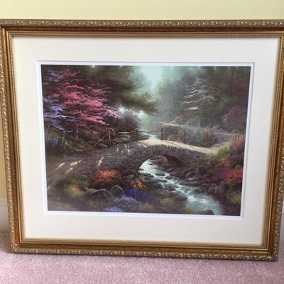 Lot 136 - Three Thomas Kincade Framed Prints 