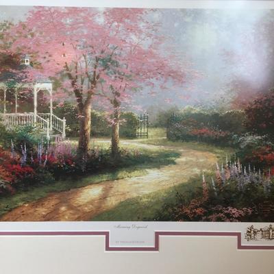 Lot 136 - Three Thomas Kincade Framed Prints 