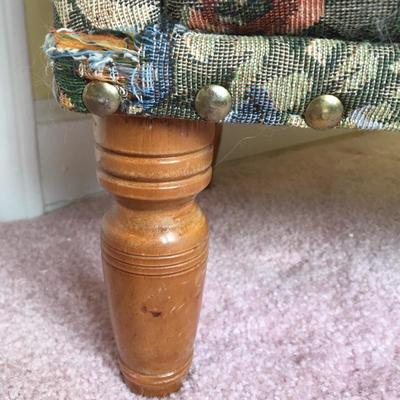 Lot 137 - Pair of Tapestry Foot Stools