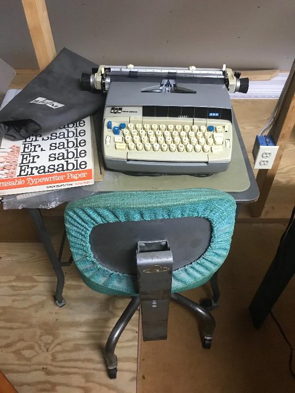 Lot 176 Mid Century Typewriter Desk and Chair