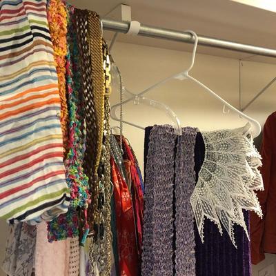 Lot 152- Scarves & Belts
