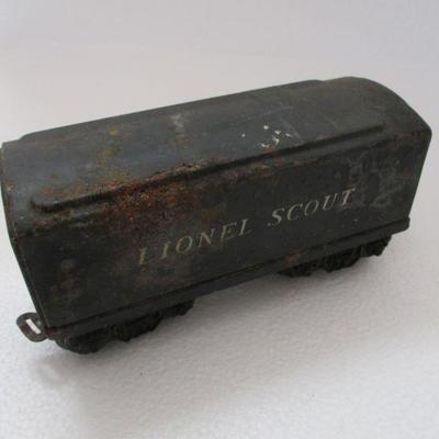 Lot 192 - Lionel Scout Tender & New York Central - Train Cars