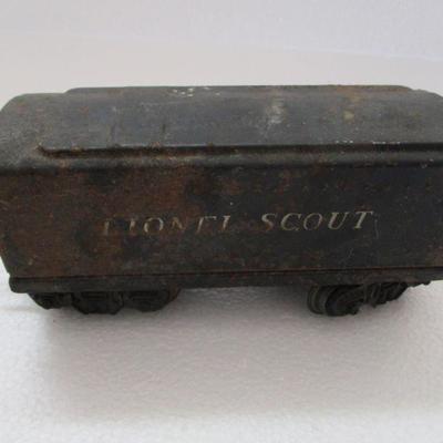 Lot 192 - Lionel Scout Tender & New York Central - Train Cars