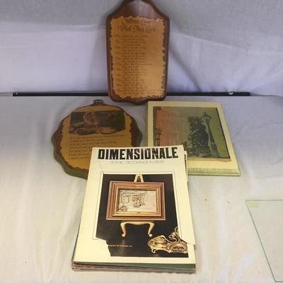 Lot 165 - Decoupage Books and More