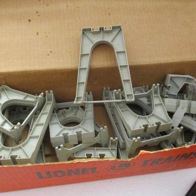 Lot 200 - Lionel Train Accessories - Bridge Parts - Signs