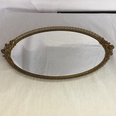 Lot 167 - Brass Vanity Array