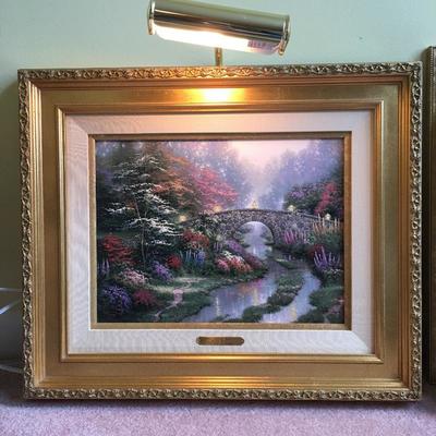  Lot 168 - Thomas Kinkade Stillwater Bridge Artwork