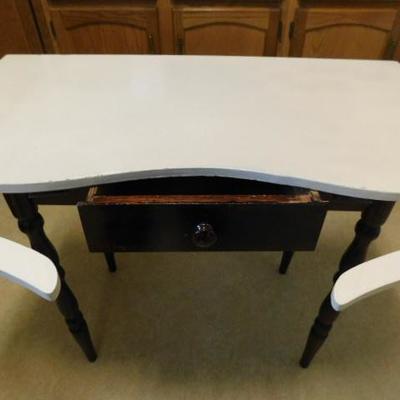 Vintage Sewing Table with Drawer 34