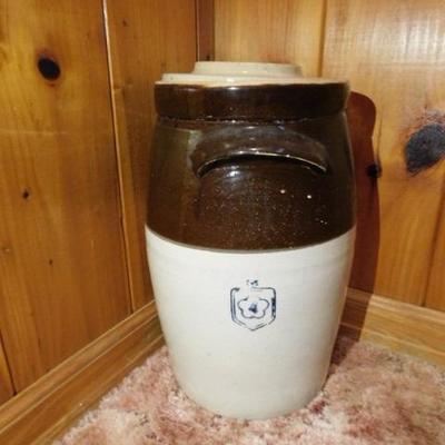 Rare 1920's Nelson McCoy #4 Butter Churn Crock without Plunger