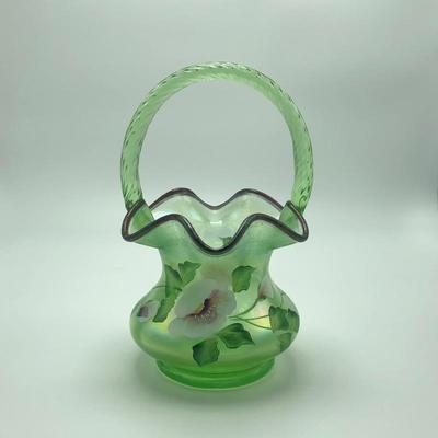 Lot 174 - Fenton Glass Baskets