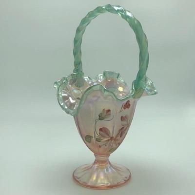 Lot 174 - Fenton Glass Baskets
