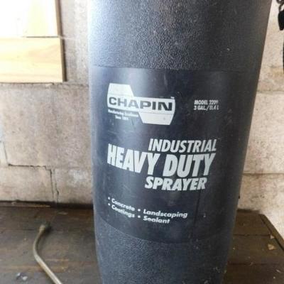 Chapin Heavy Duty Industrial 3 gal Sprayer with Brass Handle and Nozzle