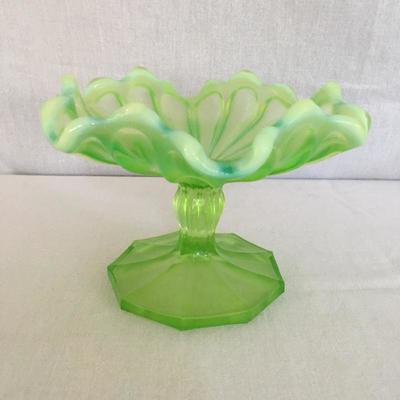 Lot 179 - Fenton Glass Epergne and More 