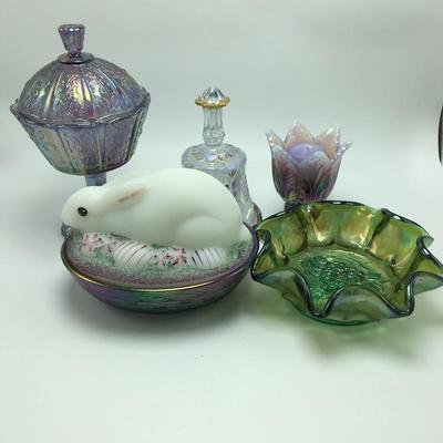 Lot 184 - Fenton Carnival Glass & More
