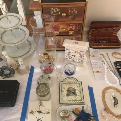 Lot # 98 Paperweights and collectibles