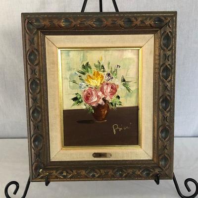 Lot 193- Floral Art