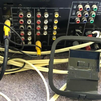 Lot 194- Yamaha Receiver with JBL Speakers