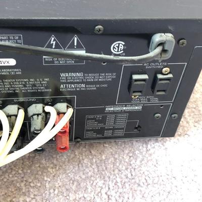 Lot 194- Yamaha Receiver with JBL Speakers