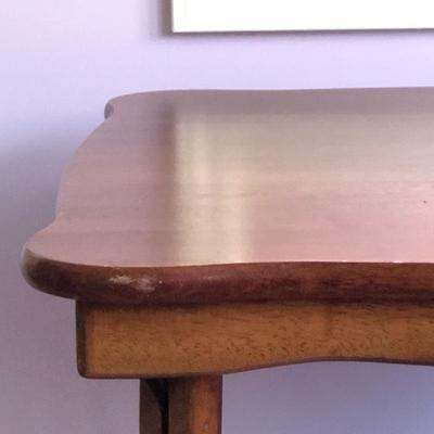 Lot 195- Card Table & more