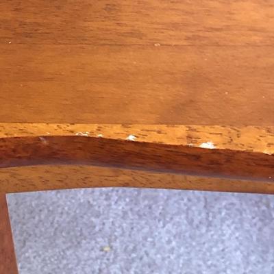 Lot 195- Card Table & more