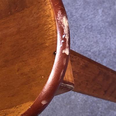Lot 195- Card Table & more