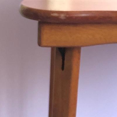 Lot 195- Card Table & more