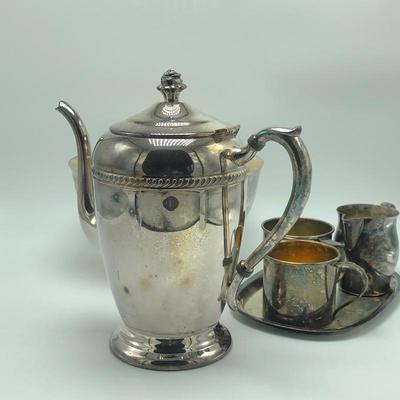 Lot 198- Silver Plated Assortment