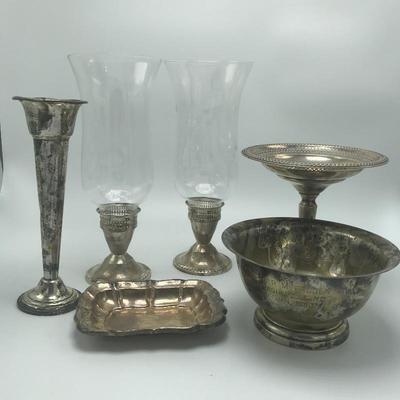 Lot 201 - Heavy Sterling Bowl and More Sterling Silver