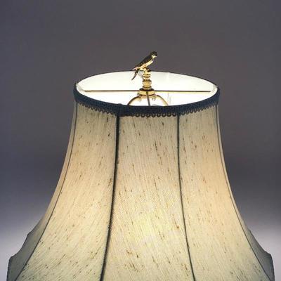 Lot 202 - End Table & Lamp