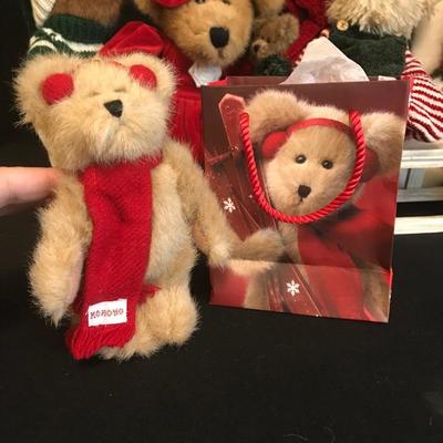Lot 204 - The Boyds Collection Christmas Bears and Other Animals
