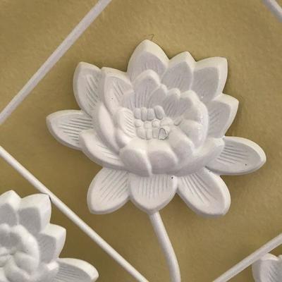 Lot 206 - White Vanity Accessories