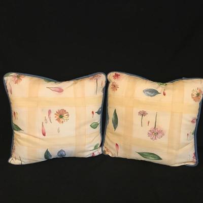 Lot 207 - Outdoor Rug, Loungers and Throw Pillows