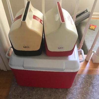 Lot # 137 Lot of 3 coolers