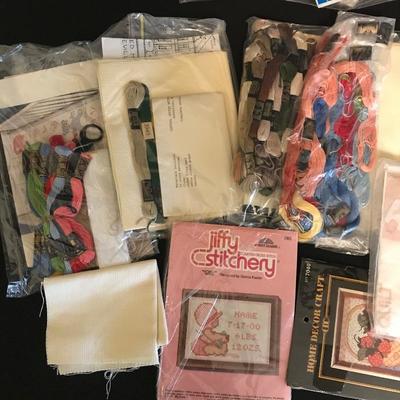 Lot 210 - Cross Stitch Galore!