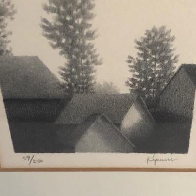Lot 224 - Kipniss Lithograph Signed/Numbered