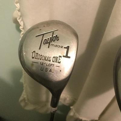 Lot # 182 Lot of Taylor Golf Clubs