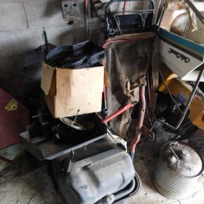 Lot 1:  Scap Metal and Parts Pieces Mostly Lawn and Garden