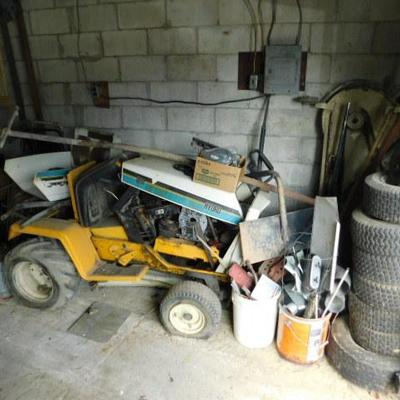 Lot 1:  Scap Metal and Parts Pieces Mostly Lawn and Garden