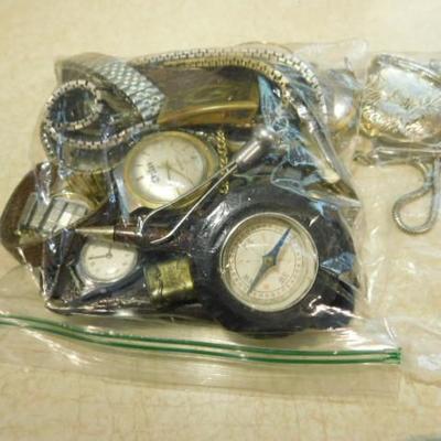 Collection of Watches and Watch Parts with Other