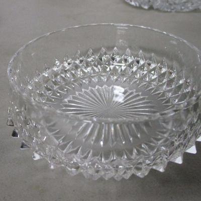 Lot 5 - Glass Items - Candy Bowls 