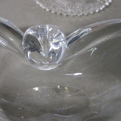 Lot 5 - Glass Items - Candy Bowls 